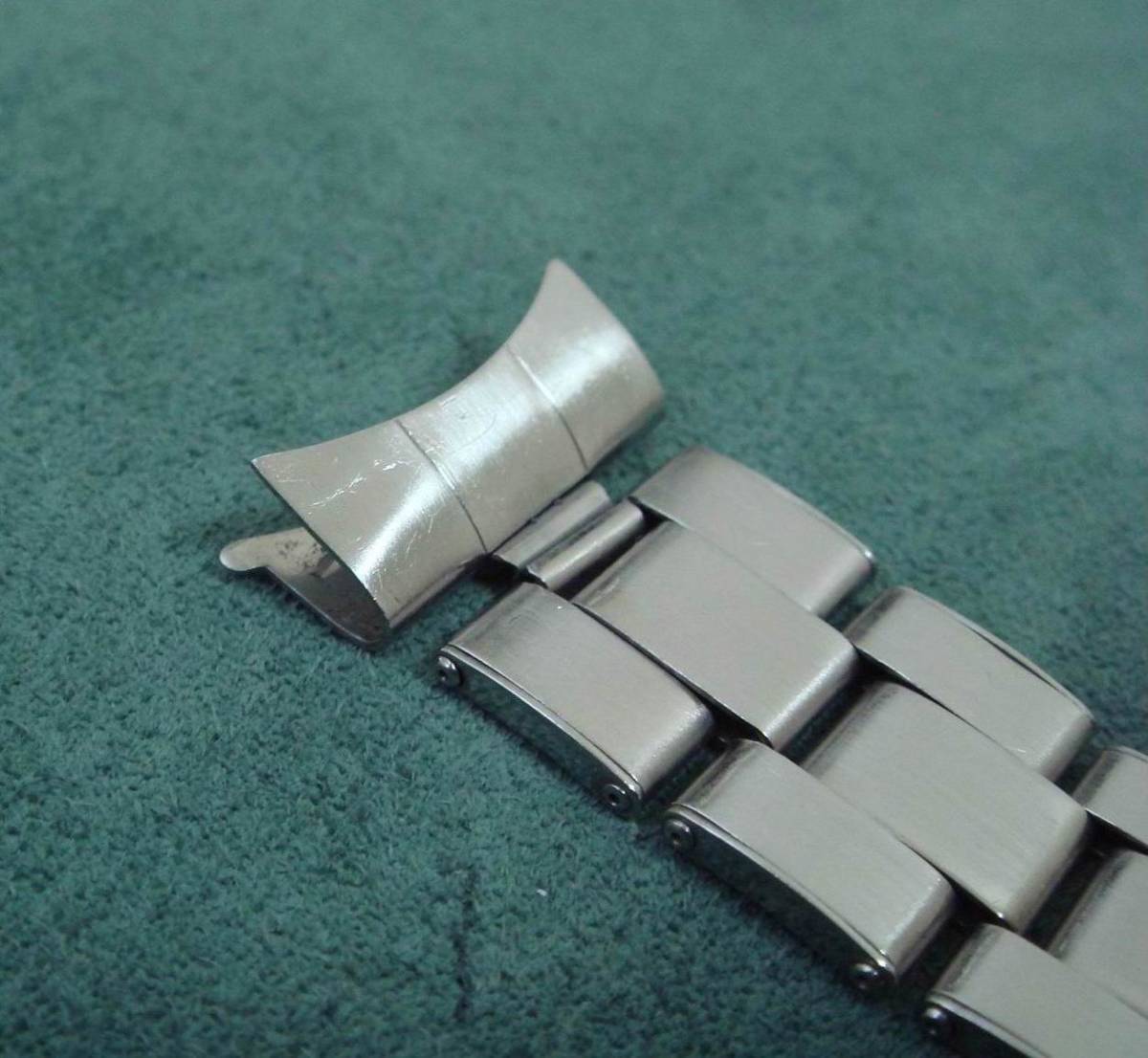 ロレックス純正 USA リベットブレス 20mm 78年製 片側のみ 1016 1675