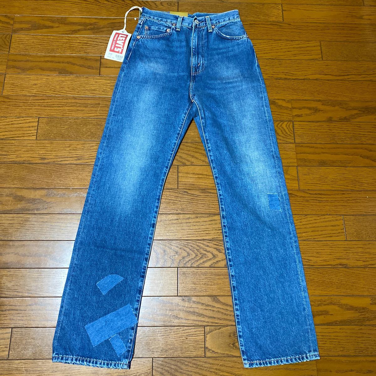 ①新品W26リーバイスヴィンテージクロージング701☆lvc加工☆デニム 
