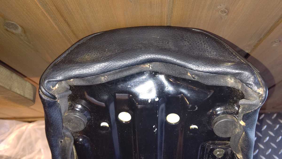 250SS 350SS シート 初期 鉄ベース_4