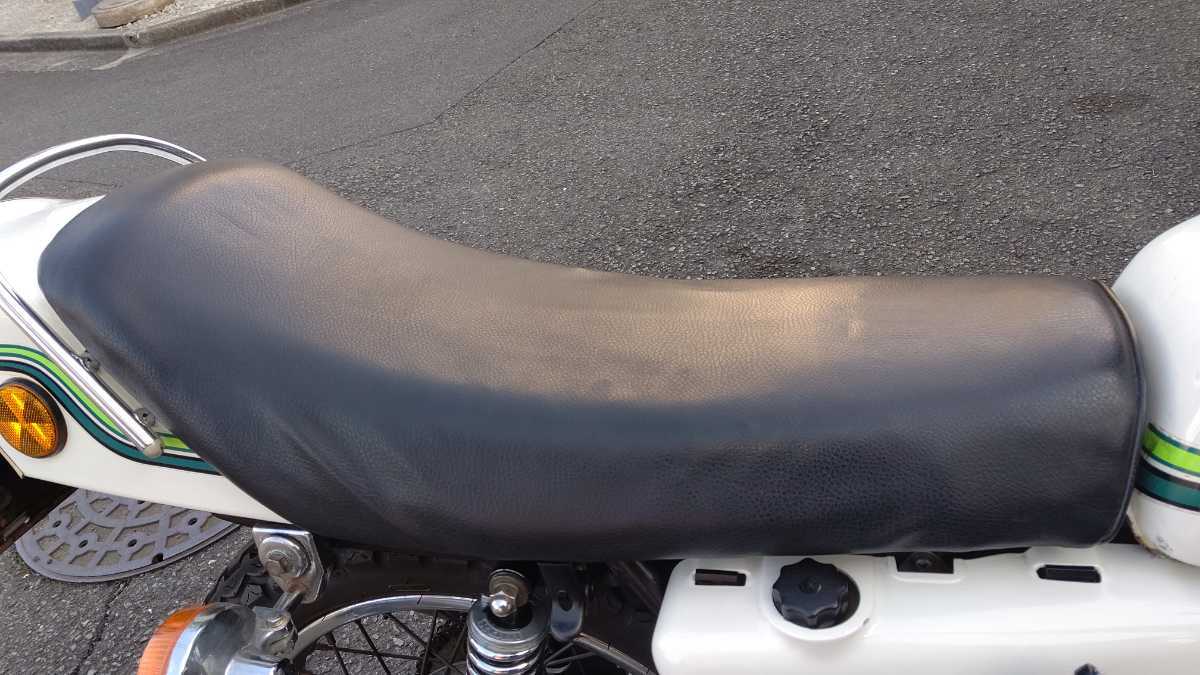 250SS 350SS シート 初期 鉄ベース_7