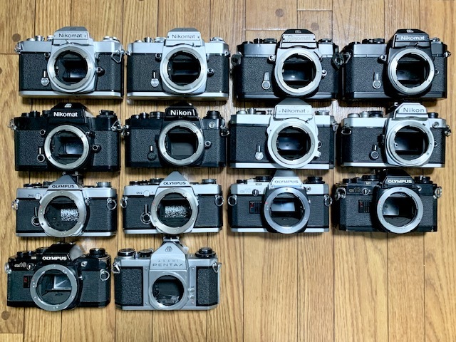 フィルムカメラセット FUJICA OLYMPUS PENTAX 9点おまとめ フィルム