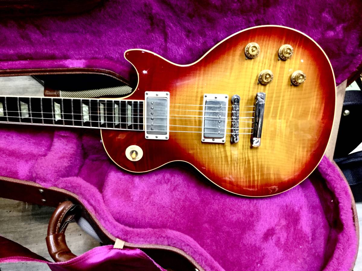 1996年製 Gibson Les Paul Classic Plus 木目、素材のいいギブソン