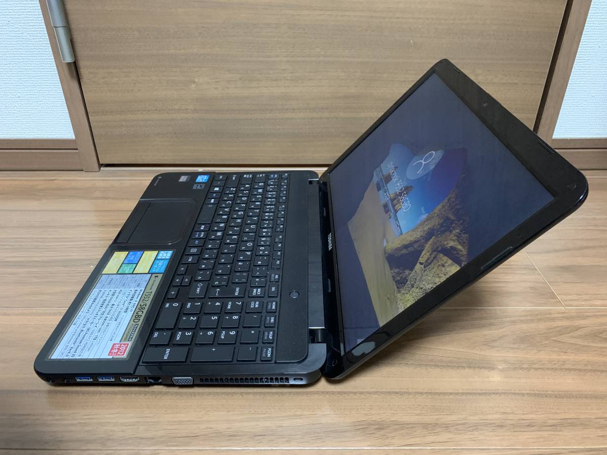 最安値特売 TOSHIBA dynabook T552/58GBD Core i7-3630QM 2.40GHZ/RAM