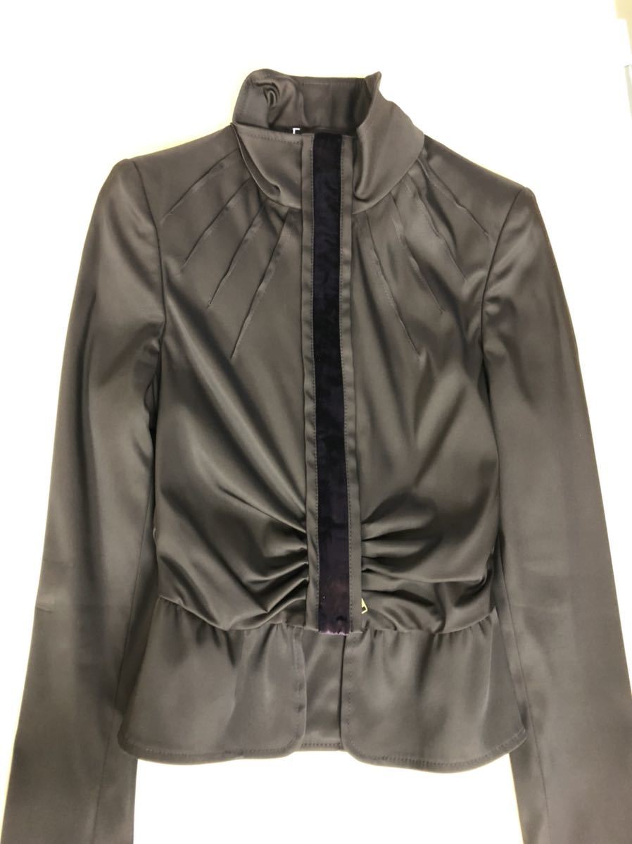 GUCCI ジャケット　レディース38 比翼仕立て GUCCI グッチジャケット38 GUCCI ジャケット レディース38 比翼仕立て