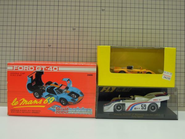 GT40 Ford - MKII LeMans 1⁄32 MKIV FORD : ｽﾛｯﾄｶｰ フォードGT40 0