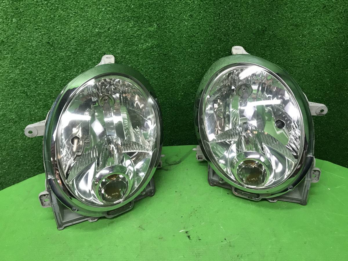 管0318-22 L650S ミラ ジーノ 純正 ヘッドライト左右セット ハロゲン