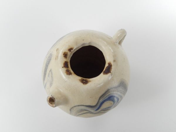 工芸品 古美術 朝鮮古陶磁器 李朝 白磁 書道具 水滴 時代物 極上品 初