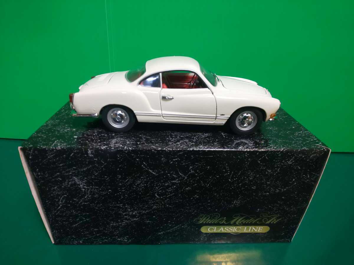絶版☆未展示 ミニチャンプス1/24 CLASSIC LINE カルマンギア クーペ
