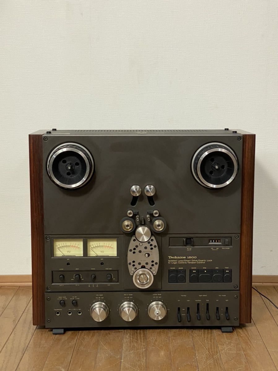 人気定番，新作登場 Technics テクニクス RS-1500U オープンリールデッキ 通電確認済(オープンリールデッキ)｜売買されたオークション情報、yahooの商品情報をアーカイブ公開 - オークファン オープンリールデッキ