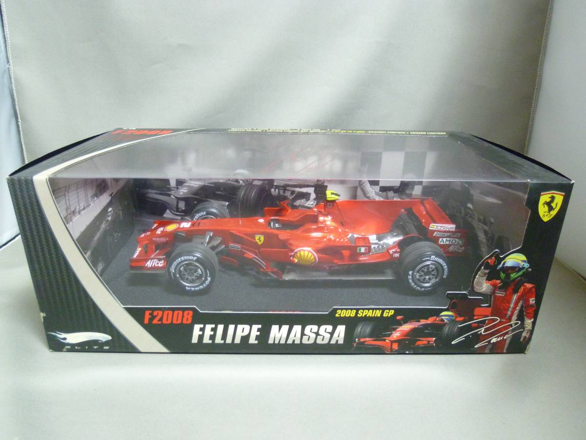 マテルエリート 1/18 フェラーリ F2008 F.マッサ 後半戦仕様 2008