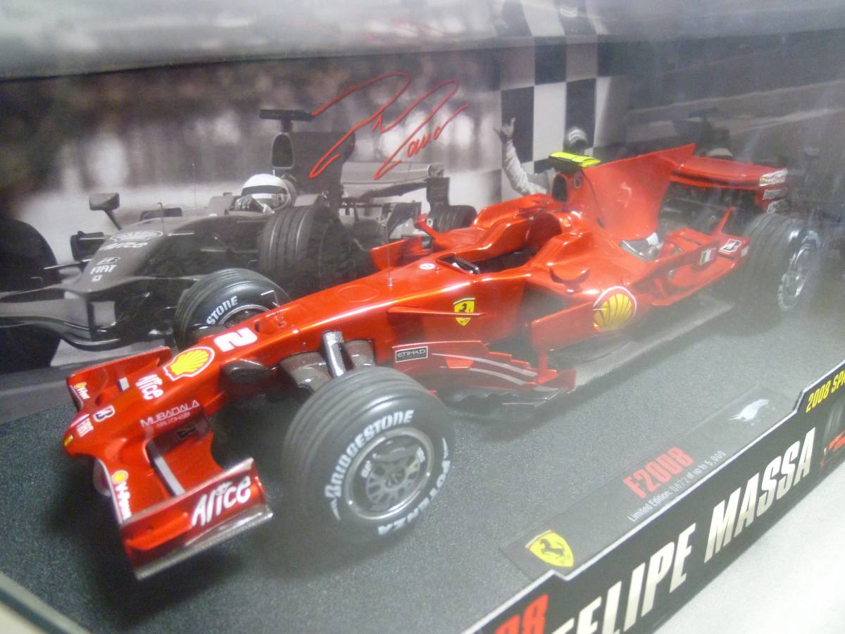 マテルエリート 1/18 フェラーリ F2008 F.マッサ 後半戦仕様 2008