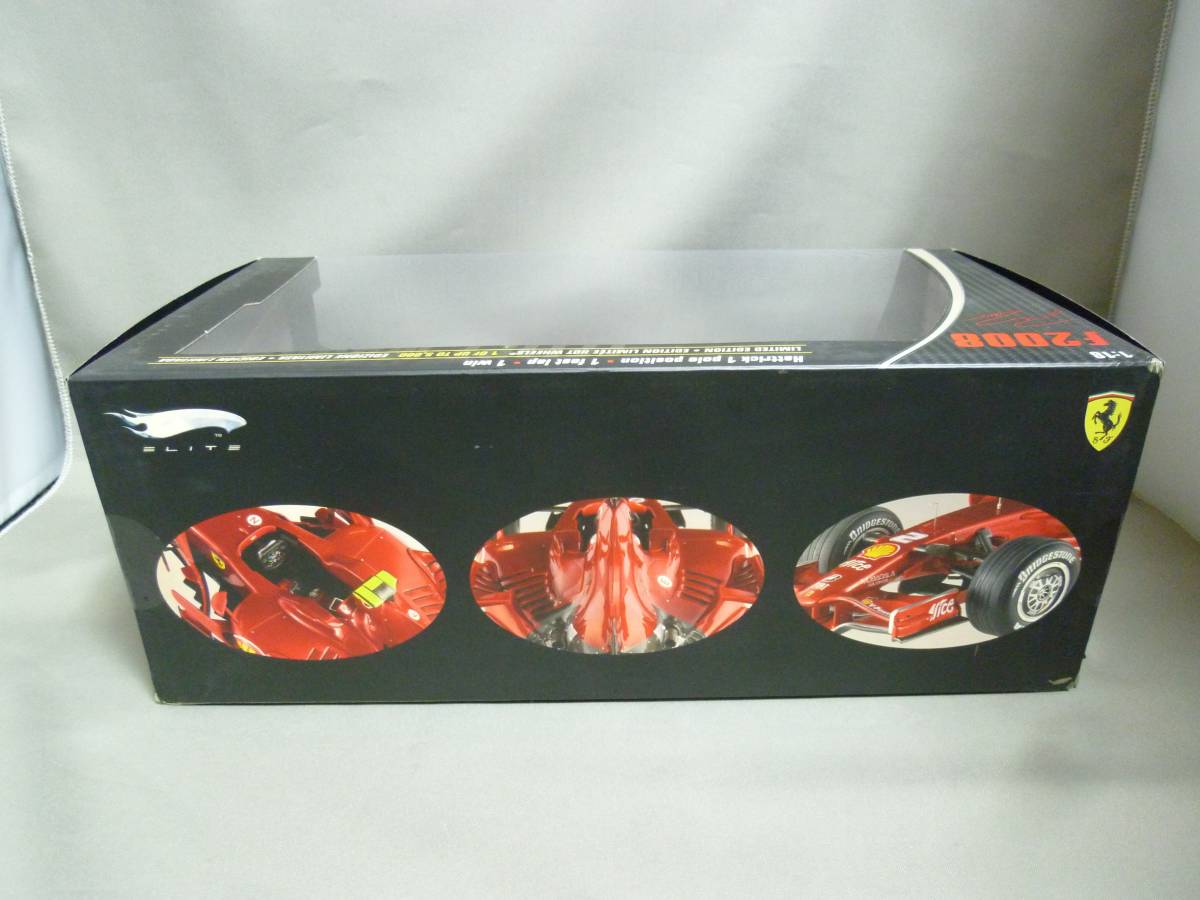 マテルエリート 1/18 フェラーリ F2008 F.マッサ 後半戦仕様 2008