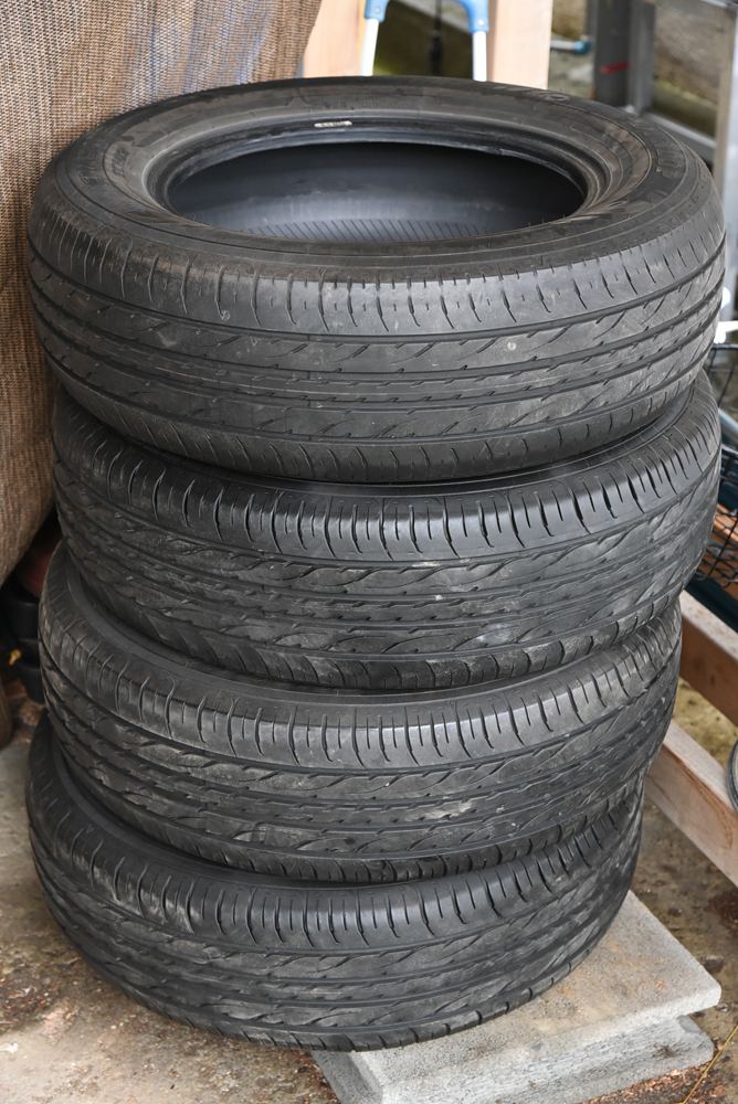 ②DUNLOP☆ENASAVE☆EC203☆215/65R16☆2本 ダンロップ エナセーブ DUNLOP ENASAVE EC203 215/65R16 2015-2016年製