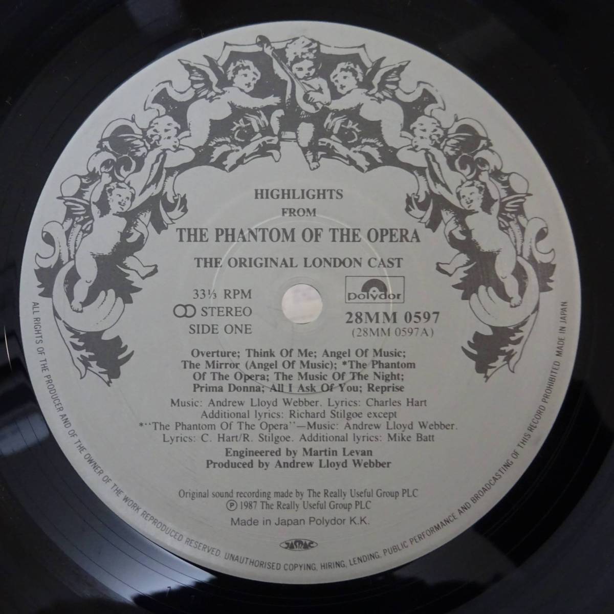 11102968; 帯付 Andrew Lloyd Webber / Highlights From The Phantom Of The ...