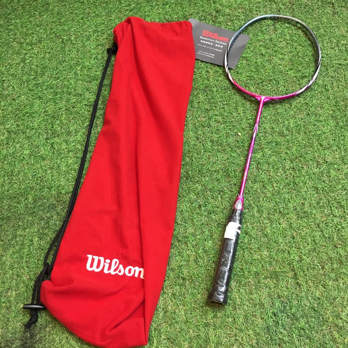人気セール，新作登場 A W2079 Wilson ウィルソン WRT8694202 FIERCE CX5600 バドミントン ラケット 袋付き 展示品(ラケット)｜売買されたオークション情報、yahooの商品情報をアーカイブ公開 - オークファン ラケット