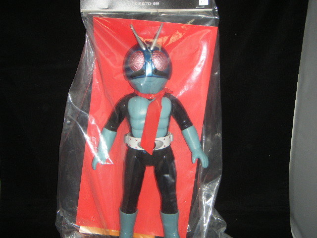 ☆東映レトロソフビ 仮面ライダー旧1号 キングサイズ メディコム