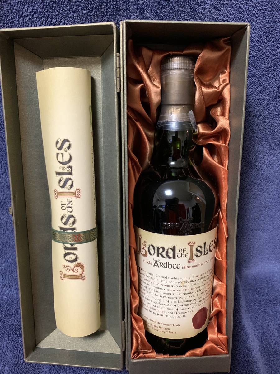 飲料・酒 アードベッグ ロードオブジアイルズ 外箱のみです