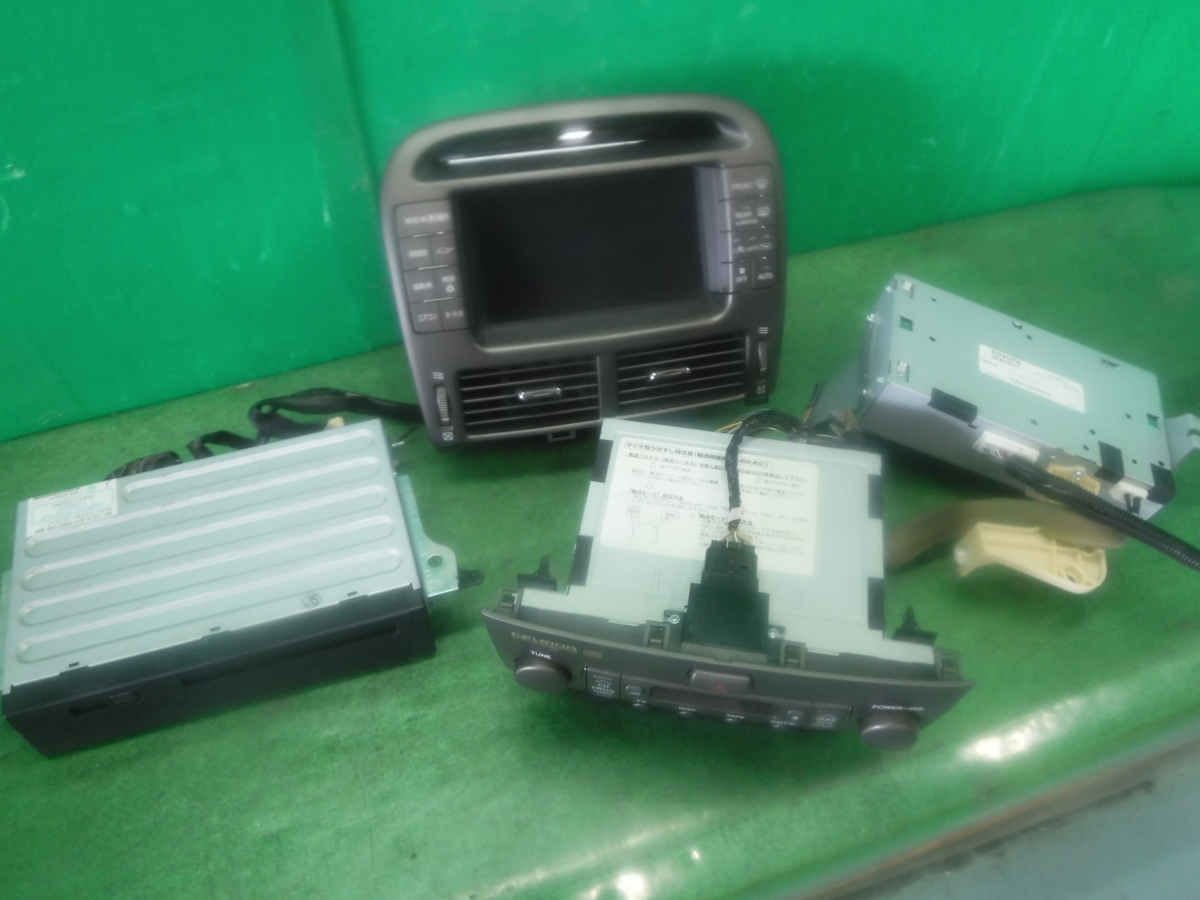 セルシオ UCF30 30 後期 トヨタ純正 マルチモニター ナビ ディスプレイ