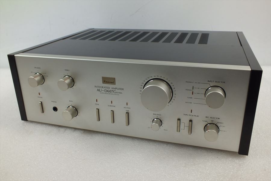EXTRA AU-D607G Sansui サンスイ 山水 SANSUI プリメインアンプ - AU