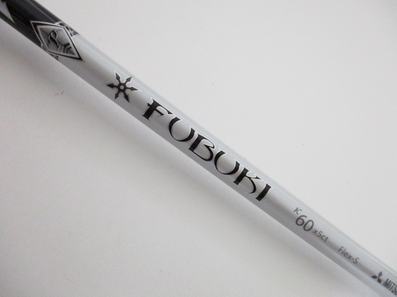 FUBUKI フブキ K60 テーラーメイド テーラーメイドの通販 k60 fubuki ミニドライバー用 K60-S 安定性抜群フブキ テーラーメイドスリーブ付 グローレ，R11S，R11，R9，RBZ K60S シャフト単品 シャフト FCTスリーブ付