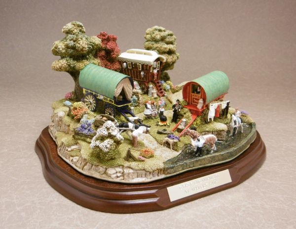 リリパットレーンGYPSY ENCAMPMENT APPLEBY FAIR Appleby Gypsy Horse | Fair Lilliput at of and edition limited fair