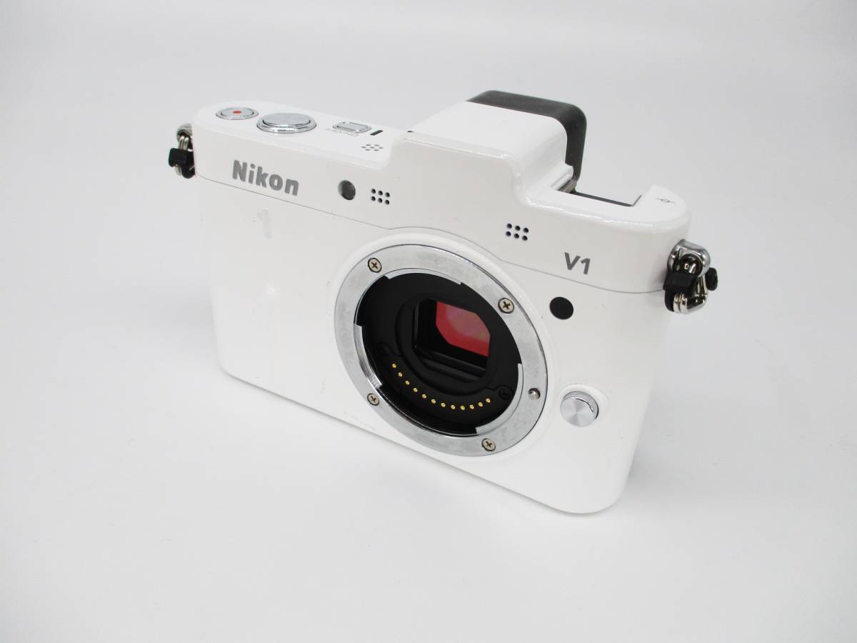 NIKON1 ニコン1 V1 ボディ ホワイト 付属品沢山あります♪ 0 Nikon V1