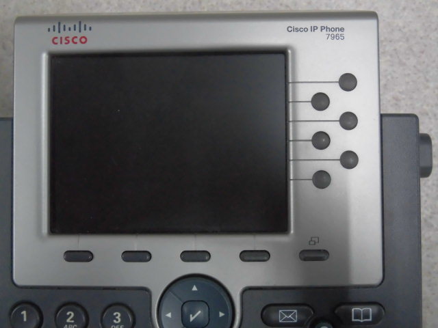 △ ZZβ1 7064# 保証有 キレイめ CP-7965G シスコ Cisco Unified IP