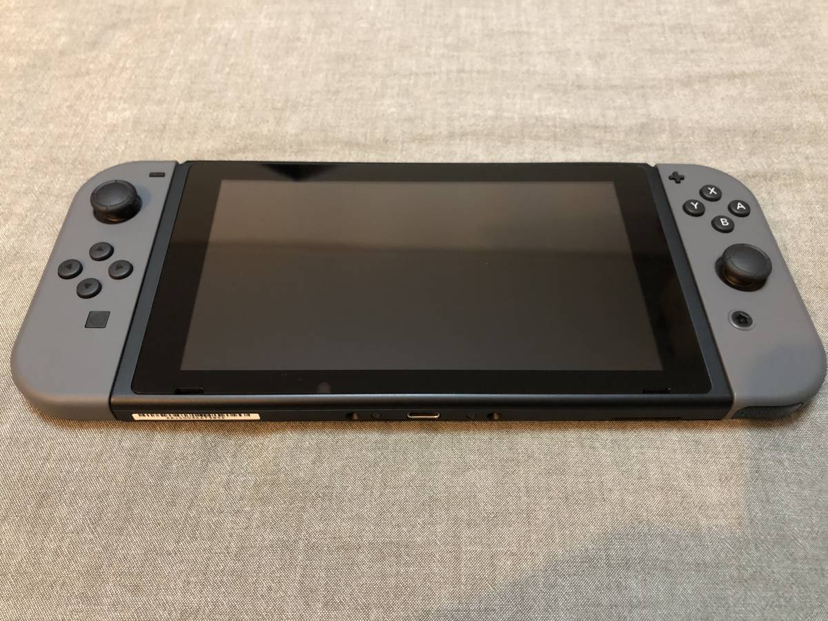 Nintendo Switch 本体 グレー 箱無し 中古/箱無し Nintendo Switch