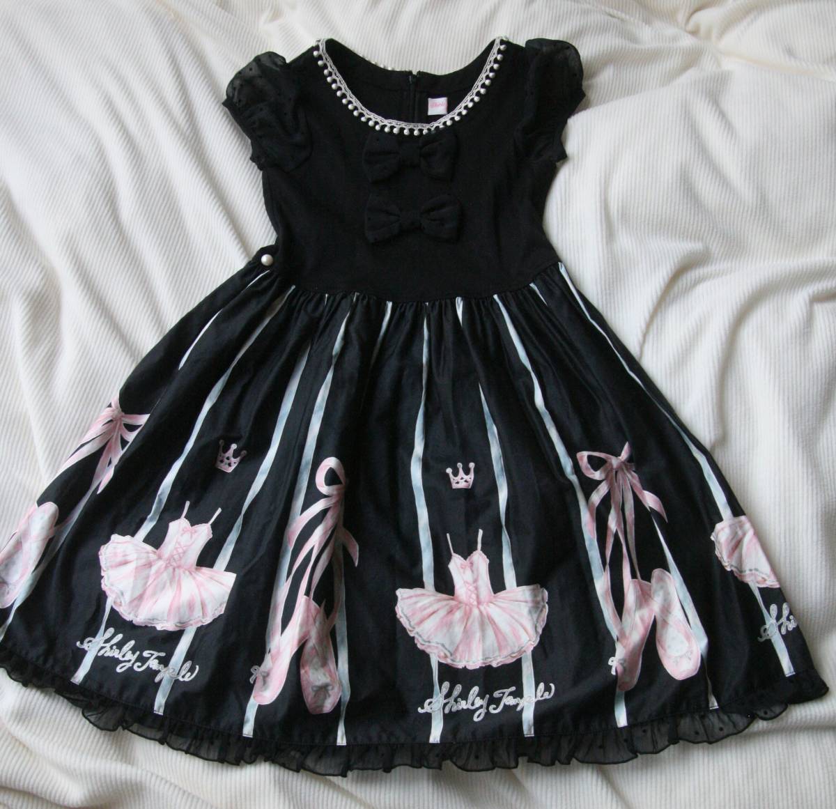 美品☆ShirleyTemple（ シャーリーテンプル）☆130cm☆半袖パプ