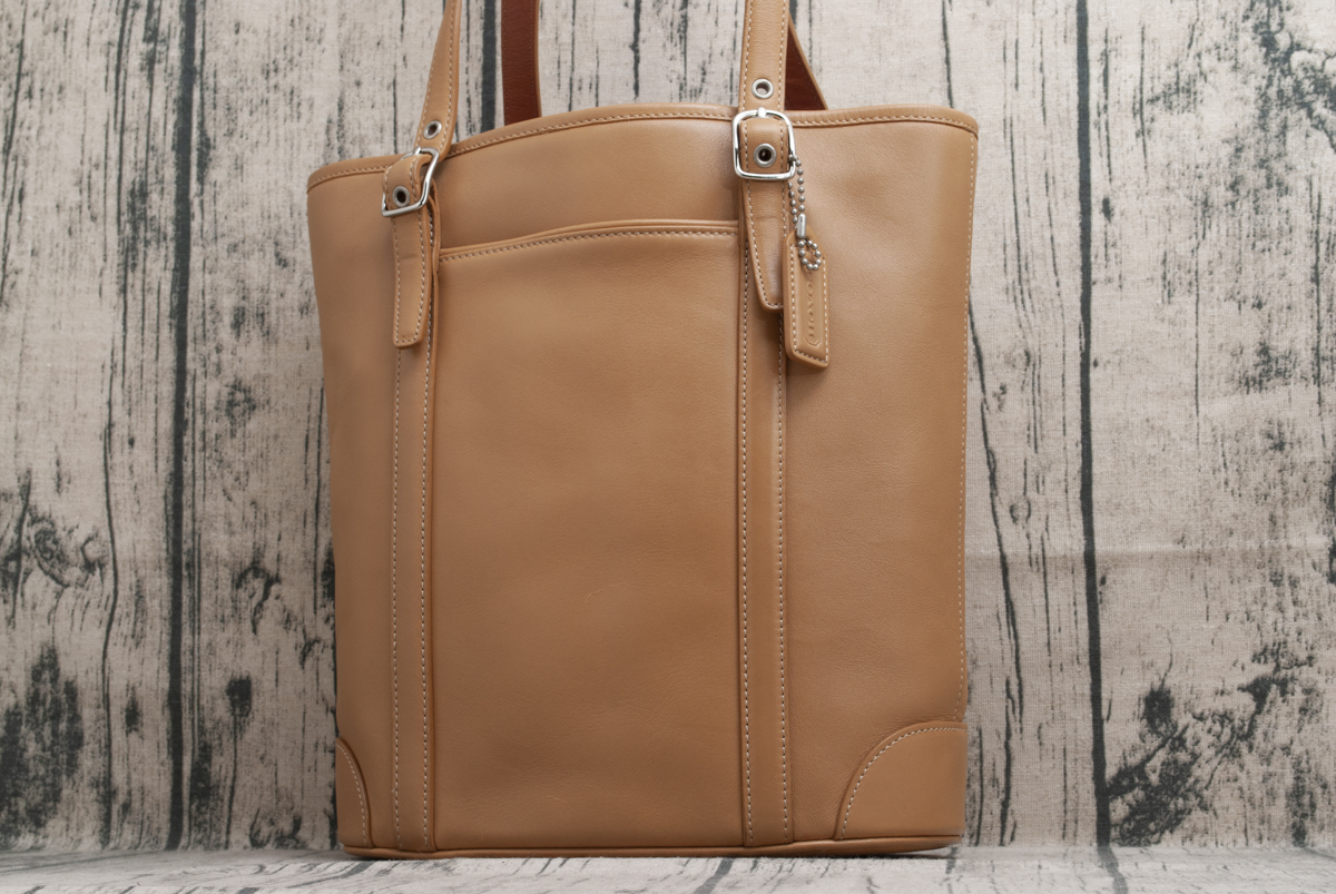 ◇超美品◇超希少◇ コーチ COACH オールレザー トートバッグ 茶