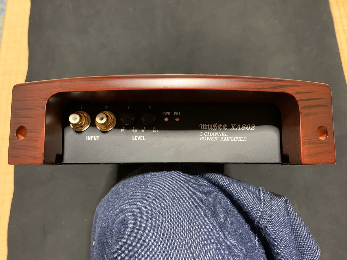 大人気，得価 ミュゼ musee XA802 2チャンネル パワーアンプ