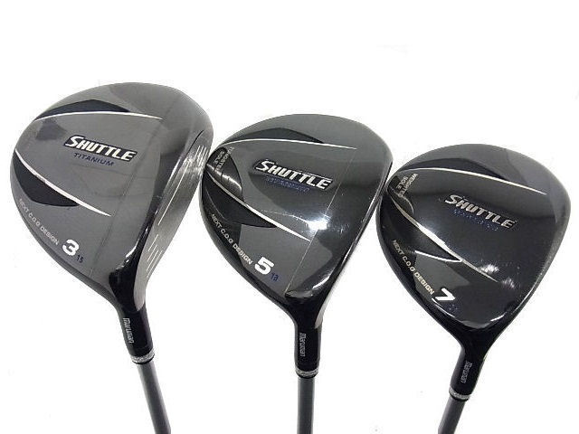 数量限定，新作 マジェスティゴルフ SHUTTLE 2015 3本セット 3W/5W/7W S IMPACT FIT MV503 1円(マルマン)｜売買されたオークション情報、yahooの商品情報をアーカイブ公開 - オークファン 男性右きき用