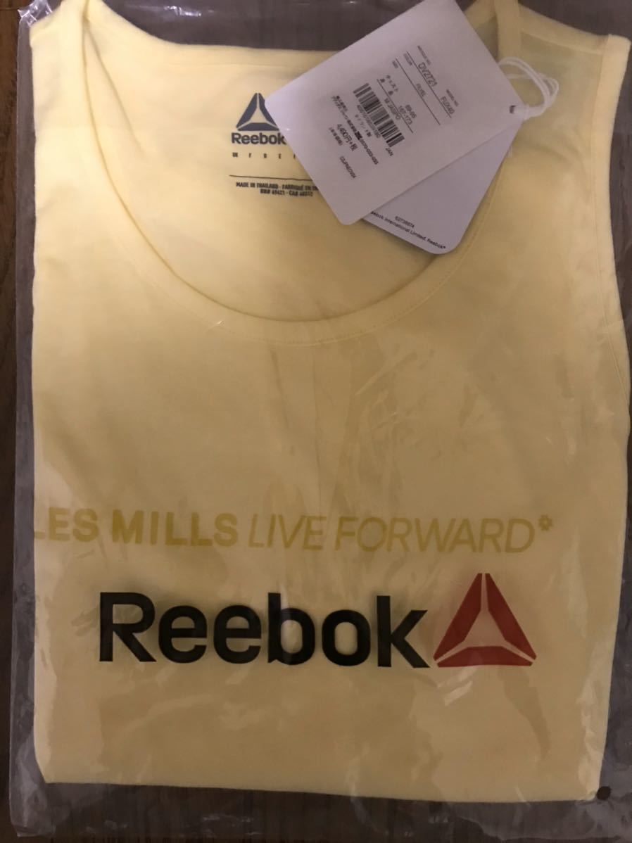 Reebok レスミルズ 【2019春夏】 レズミルズ メンズデュアルブレンド タンク Mサイズ 新品　【送料無料】_2