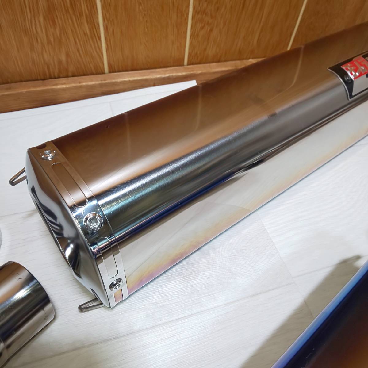 中古】 ハヤブサ (08-17年) ヨシムラ製 2エンド チタンブルー スリップ 