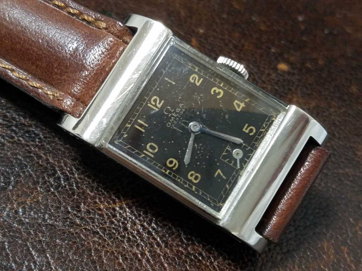 オメガ レクタンギュラー | 1940年代 懐中時計 OMEGA1940年製 『スイス 