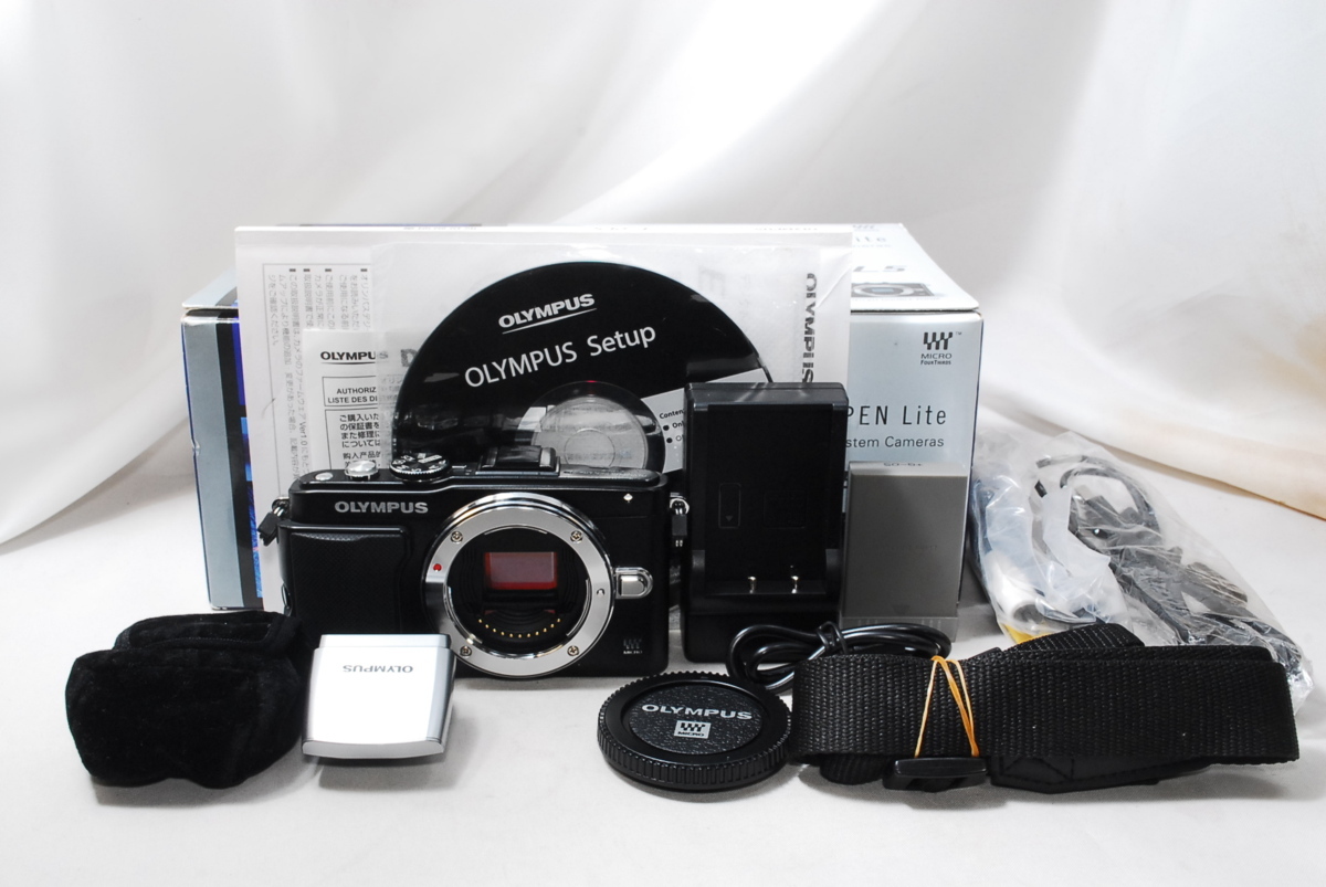 PEN オリンパス OLYMPUS Lite E-PL6 E-PL3 ミラーレス一眼 極上品 