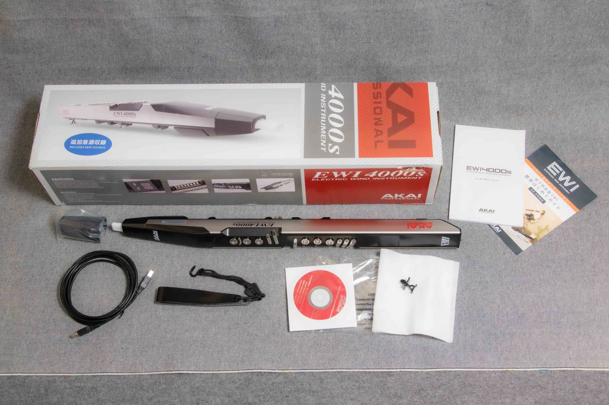 AKAI EWI4000s 追加音源版 ウインドシンセサイザー アカイ 製品情報 