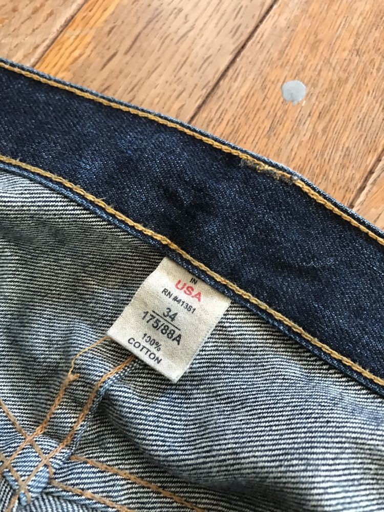 RRL USA製 デニム パンツ w34 ダブルアールエル DENIM アメリカ製