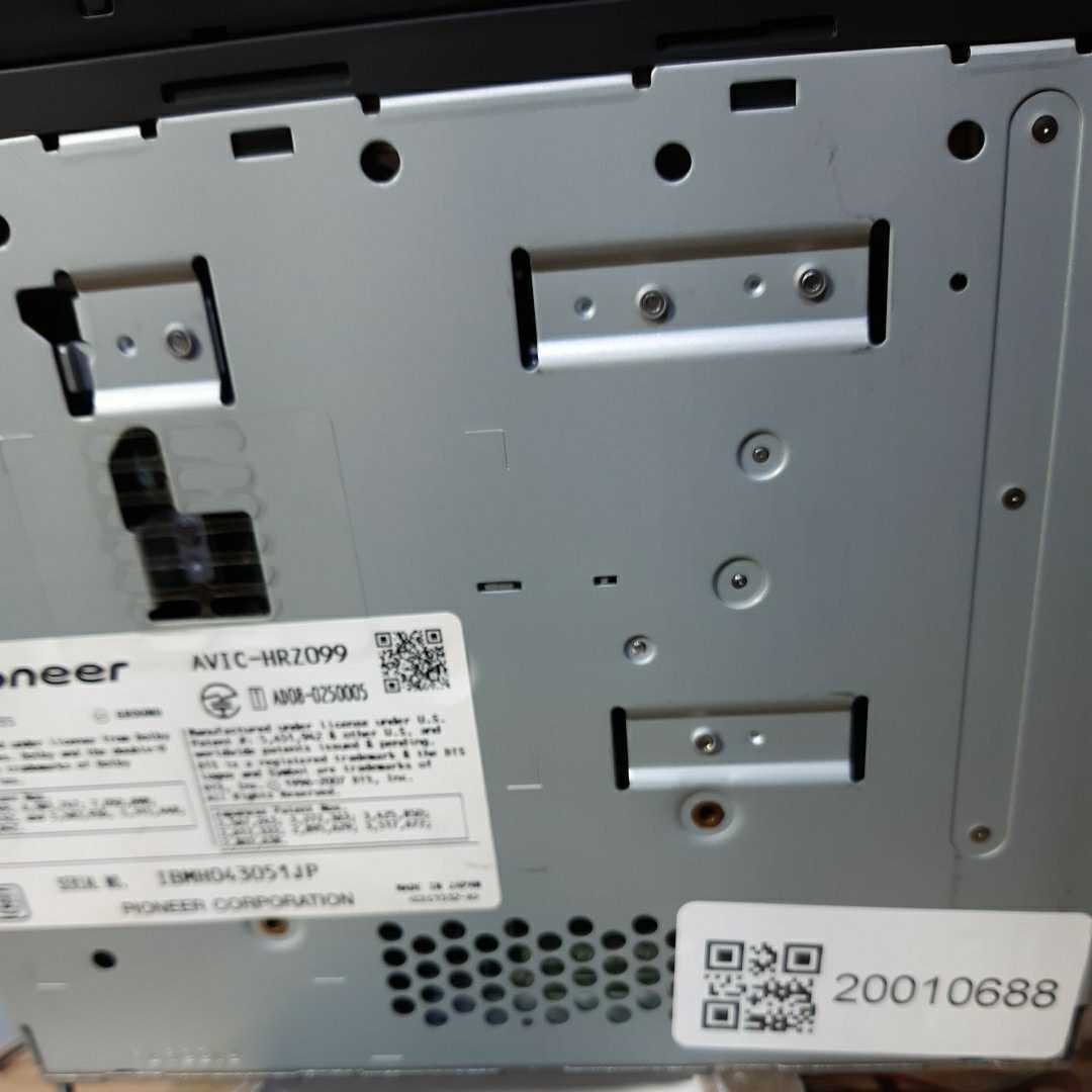 AVIC-HRZ099 カロッツェリア HDDナビ HDD ナビ 地デジ Pioneer
