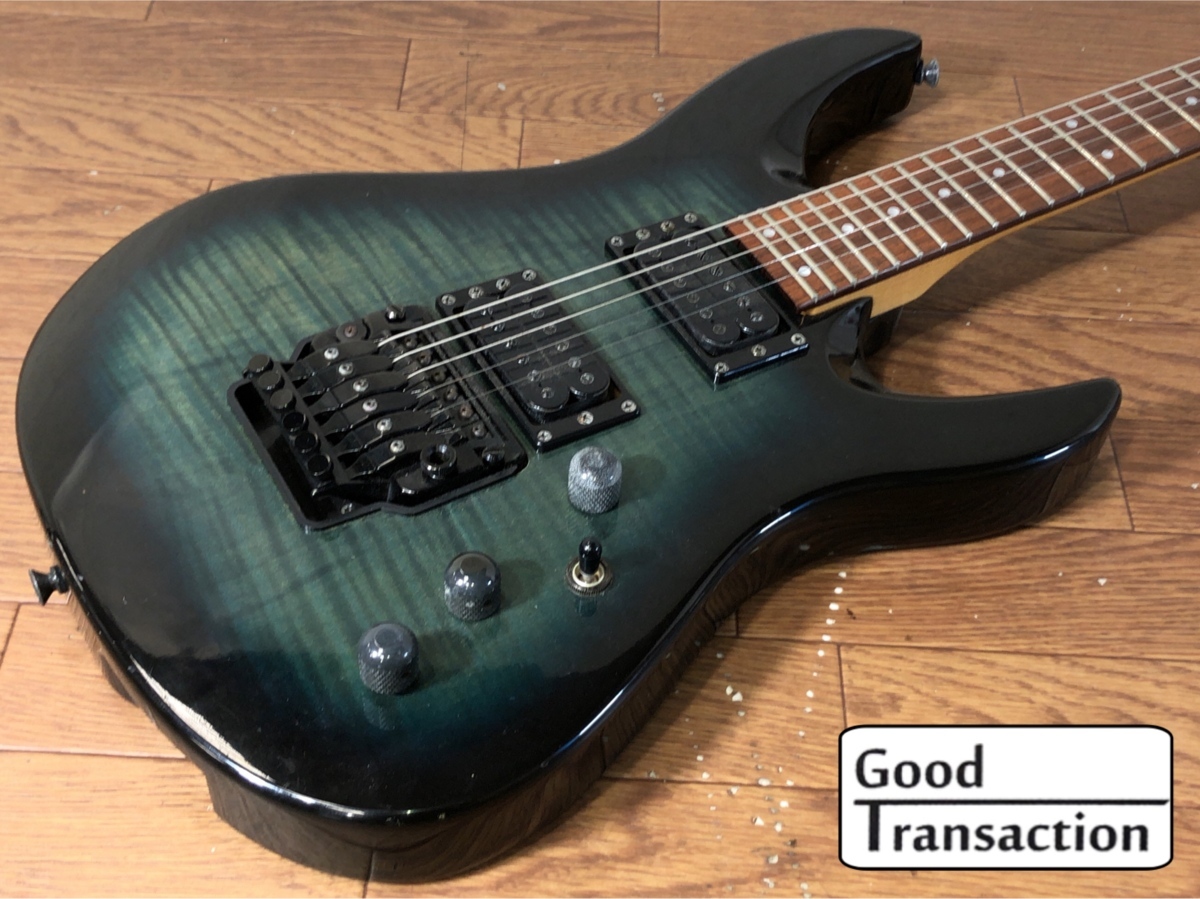 Tony smith トニースミス モッキンバードタイプ エレキギター 黒系☆現状品