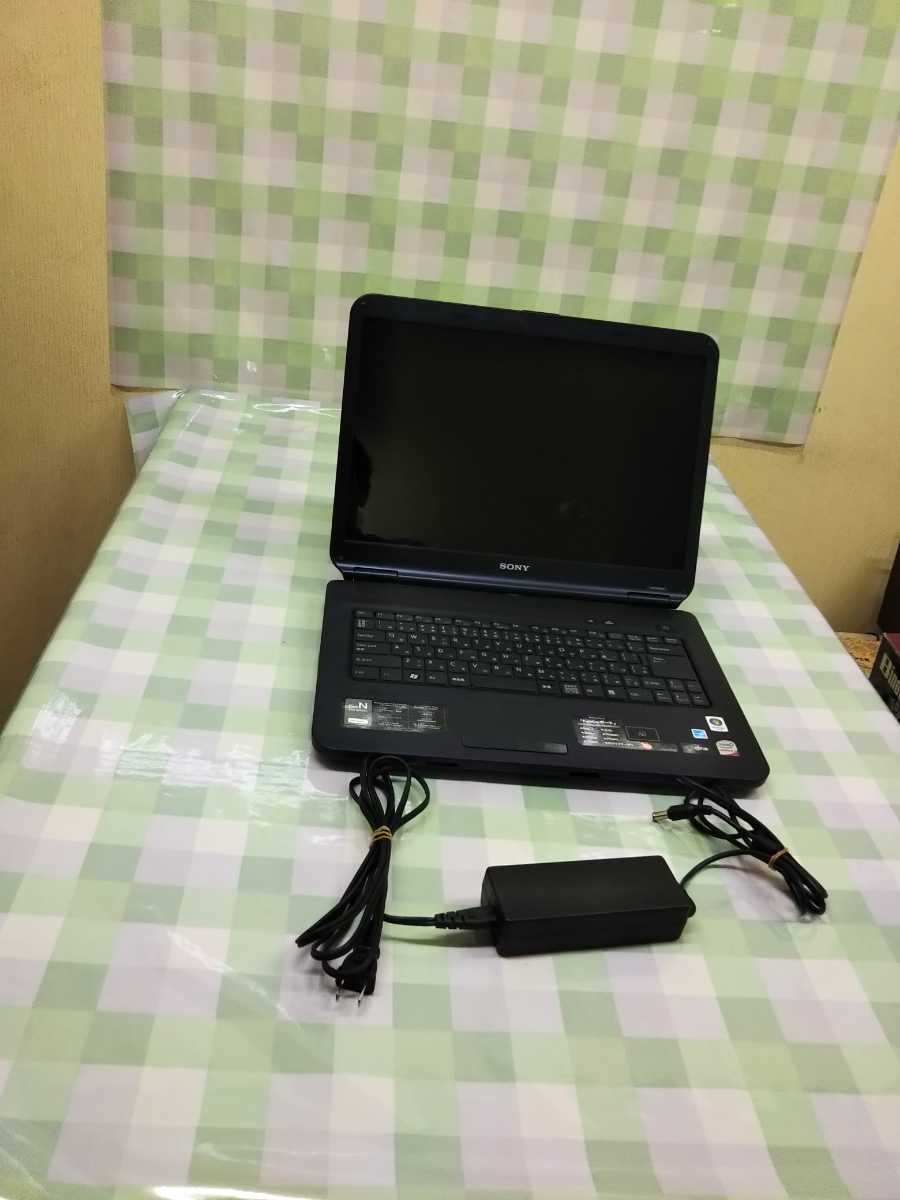 SONY 2台 ノートパソコンジャンク ソニー SONY☆15.4型ノートパソコン ジャンク pcg-7143n vgn-ns50b
