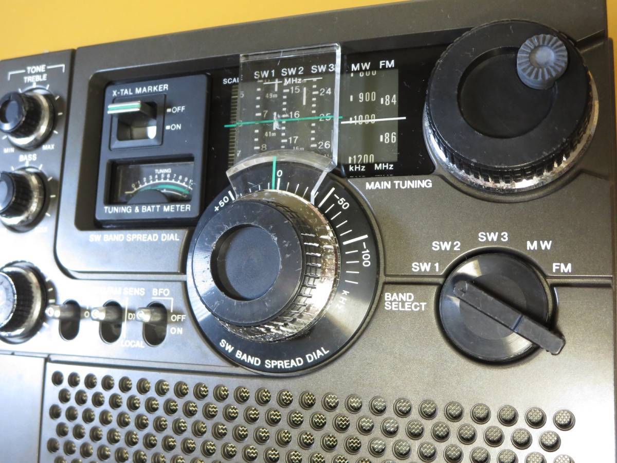 SONY ICF-5900 スカイセンサー ソニー 希少 ラジオ 整備済み 元箱付き