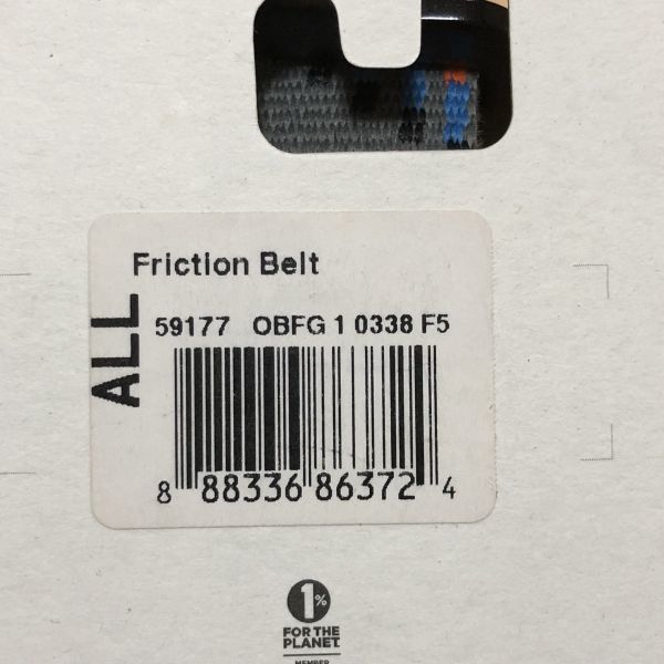 ⁄ Friction パタゴニア Belt フリクション・ベルト フリクションベルト Patagonia - フリクション ベルト BLK FRBK パタゴニア公式オンラインショップ | FBAB SHOP