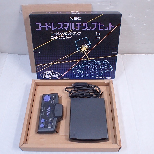 PCE PCエンジン コードレスマルチタップセット PI-PD11 NEC 日本電気