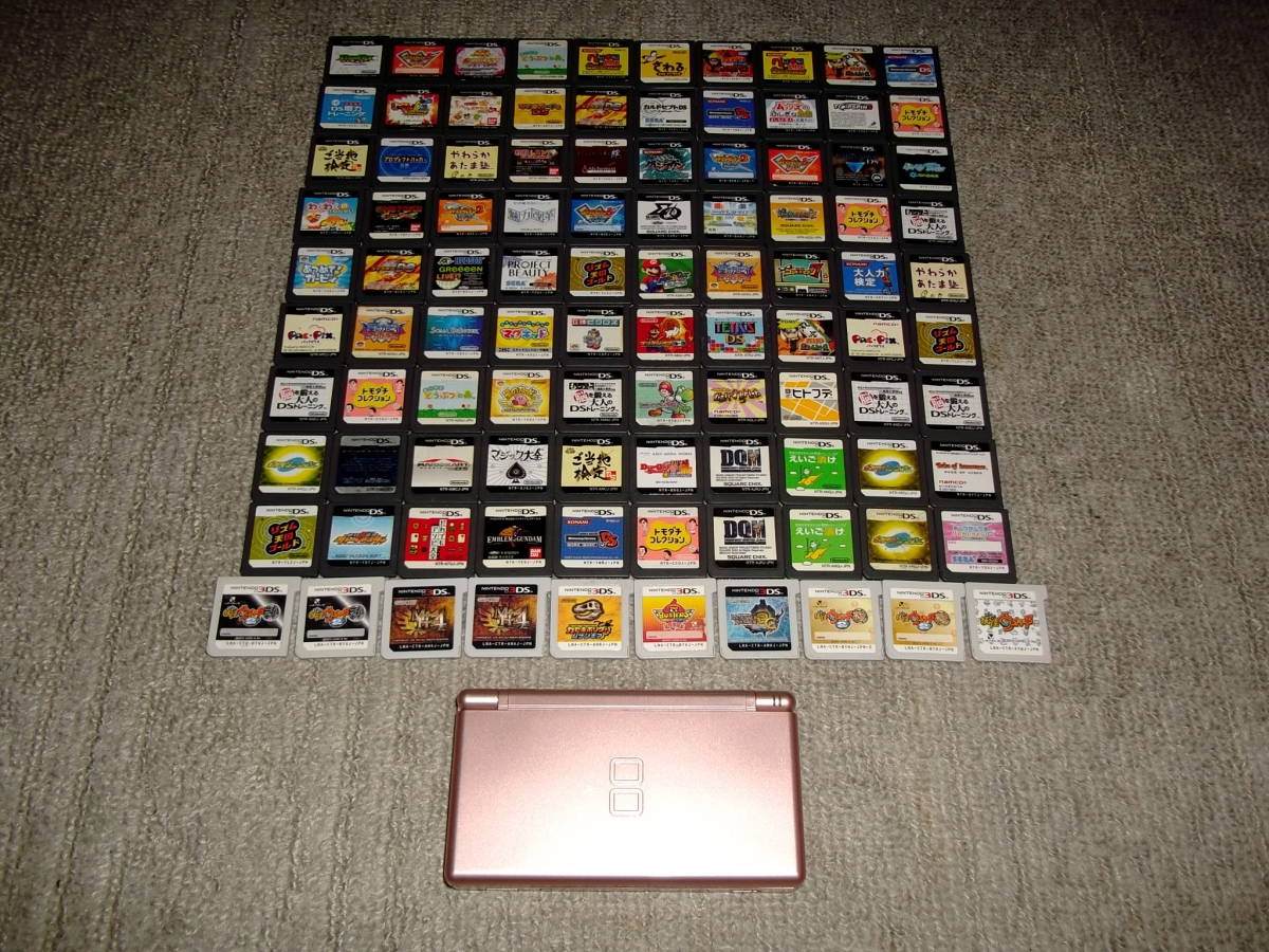 ソフト DS まとめ売り 3DS 100本セット ニンテンドー3DS 合計100本以上