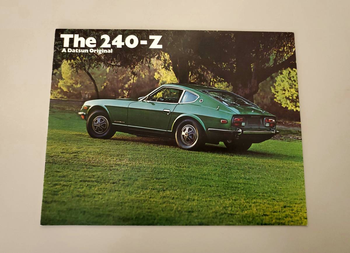Car ダットサン Datsun and 240Zカタログ復刻版付き 日本にはZがある