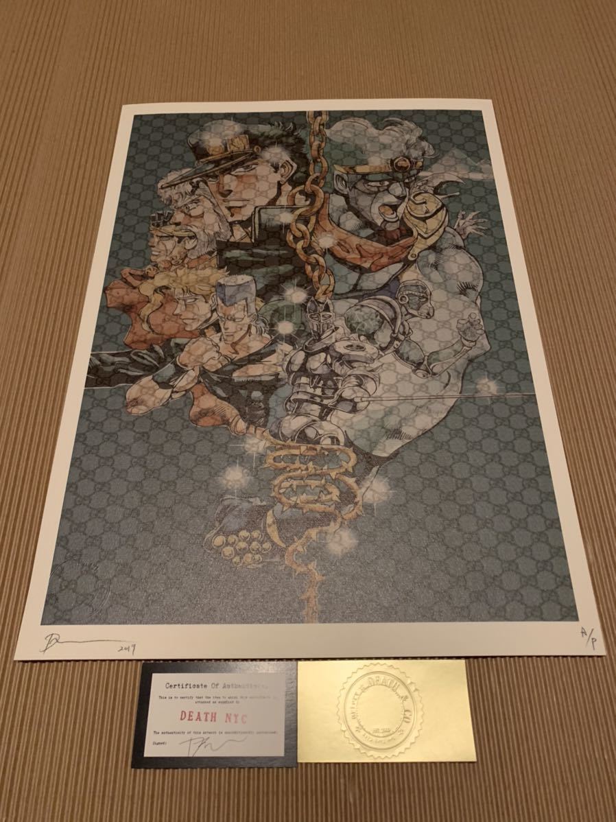 驚きの破格値，限定セール】 2019年 DEATH NYC ジョジョの奇妙な冒険