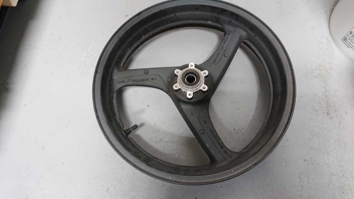 CB400SF マットブラックフロントホイールリムホンダ ホイール cb400sf