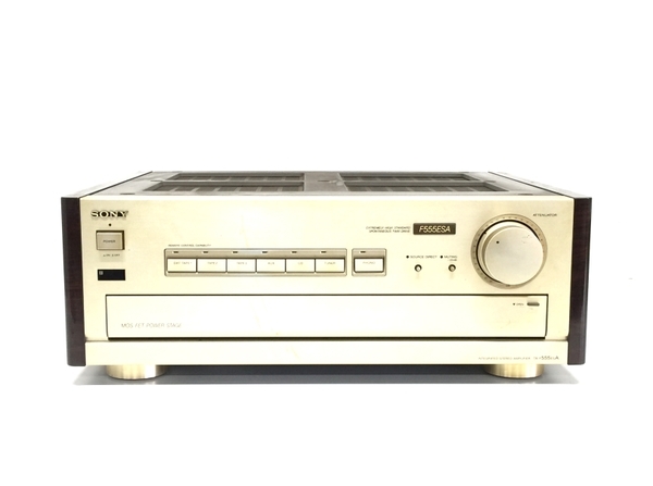 SONY プリメインアンプ ソニー TA-F555ESA 通電確認済SONY オーディオ