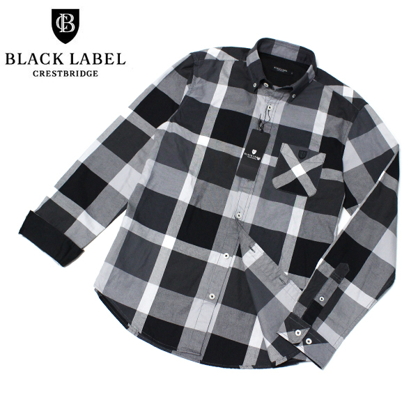 新品 ブラックレーベル クレストブリッジ 総柄ノバチェック 通気性  